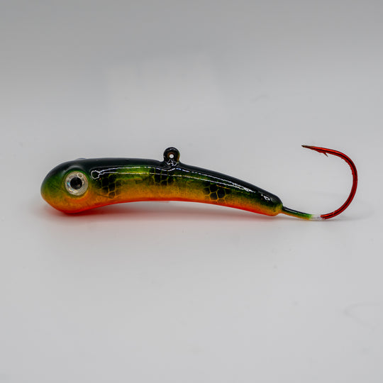 Badd Boyz Jig in Perch Holographic color and size BB4 2-5/8" 1 oz.