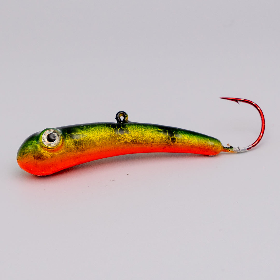 Badd Boyz Jig in Perch Holographic color and size BB5 2-3/4" 1-1/4 oz.