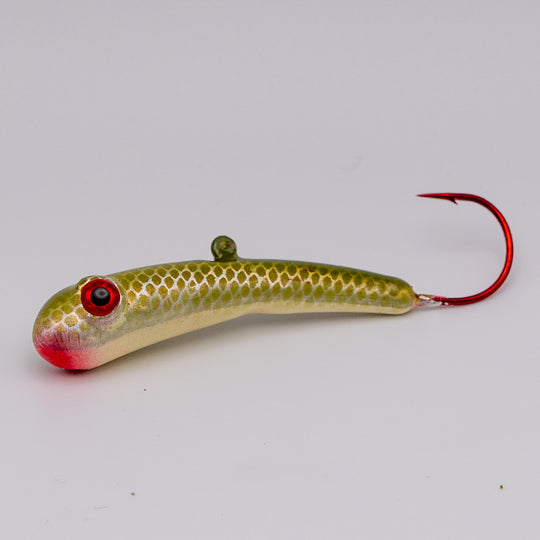 Badd Boyz Jig in Smelt Glow Holographic color and size BB4 2-5/8" 1 oz.