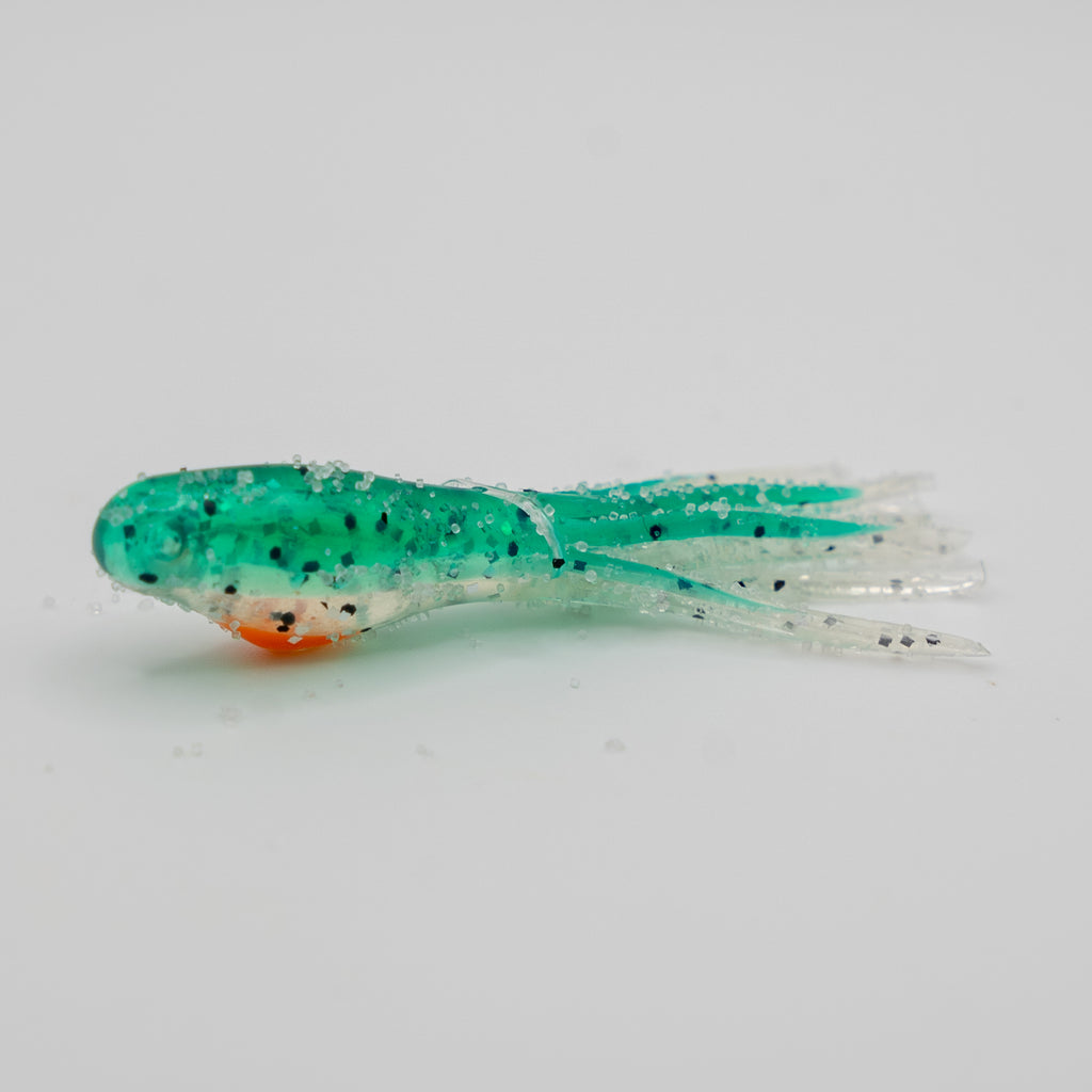 2 inch pink plactic ice fishing lure Minnow Tube 2