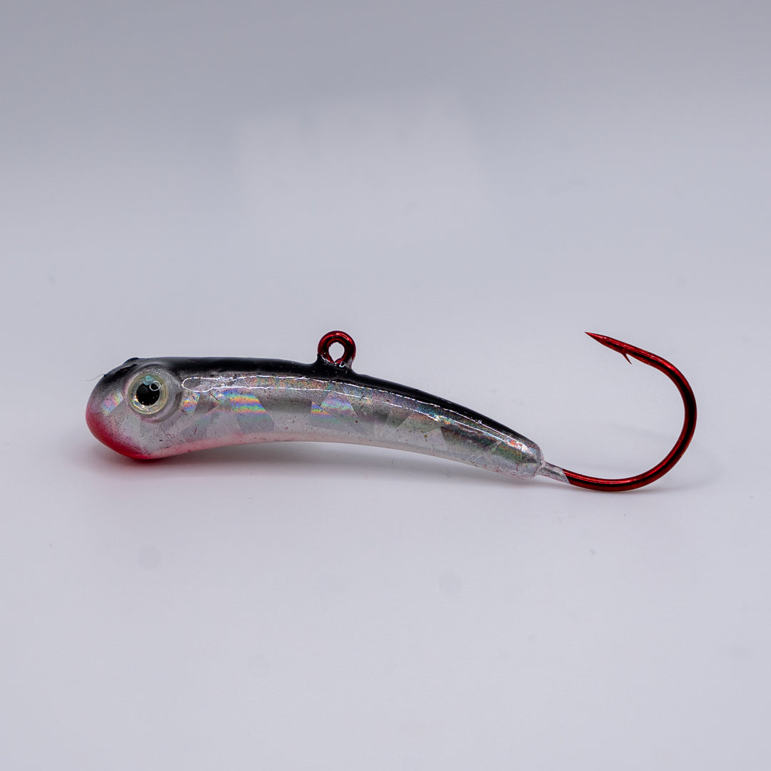Badd Boyz Jig in Natural Shiner Holographic color and size BB5 2-3/4" 1-1/4 oz.